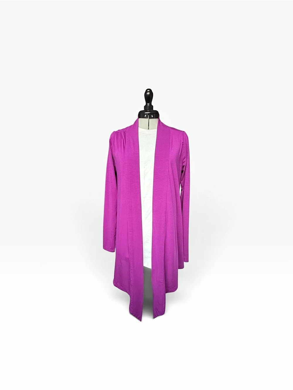 Eddie Bauer Daisy purple cardigan travel wrap